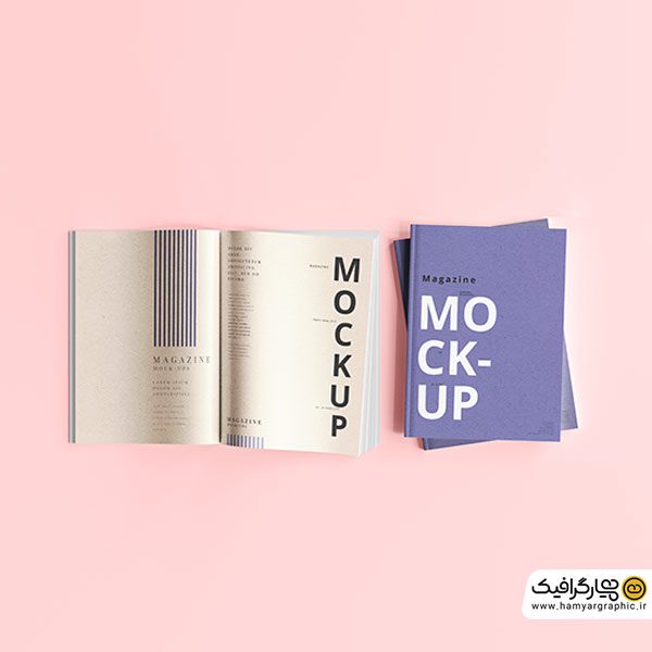 دانلود موکاپ مجله_کتاب