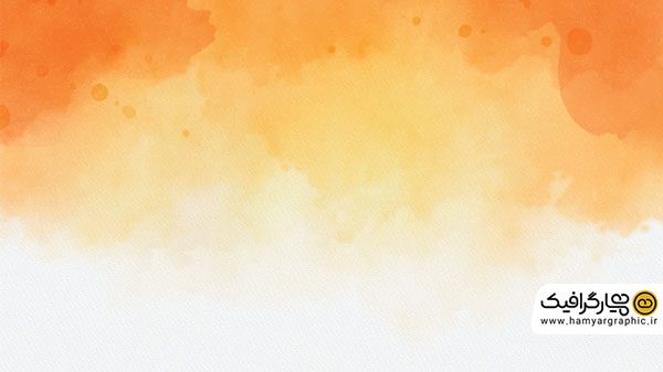 عکس با کیفیت بکگراند نارنجی