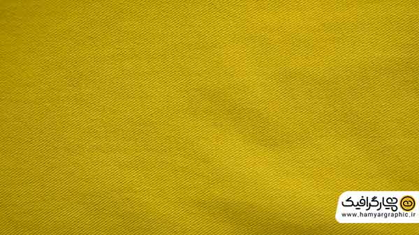عکس باکیفیت پارچه زرد