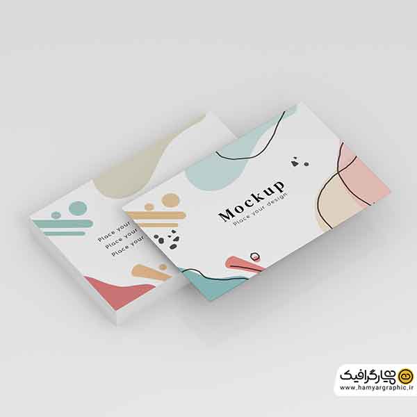 دانلود رایگان موکاپ کارت