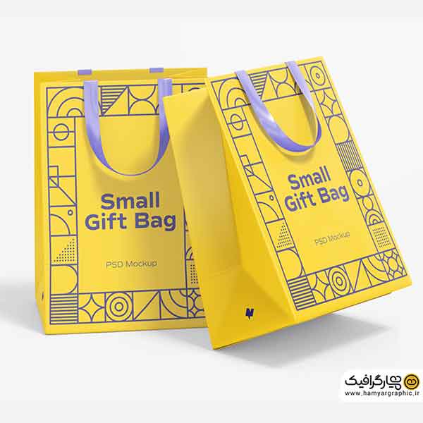 دانلود موکاپ پاکت خرید