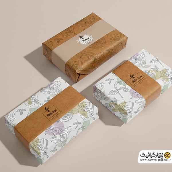 دانلود موکاپ بسته بندی