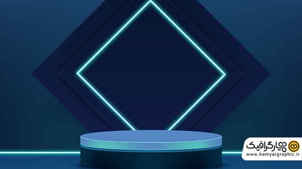 دانلود بکگراند سکوی۳بعدی