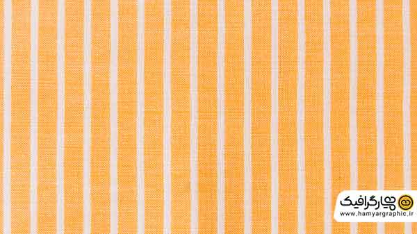 بکگراند بافت پارچه نارنجی