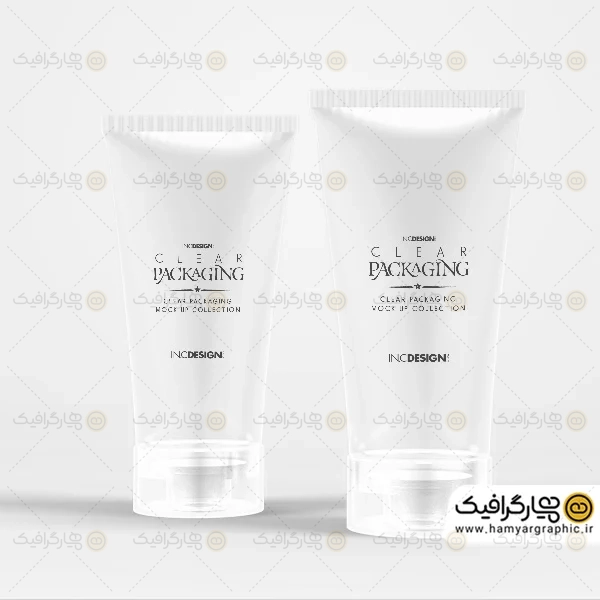 موکاپ تیوب کرم