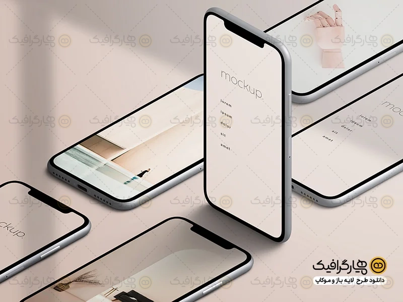 موکاپ موبایل لایه باز