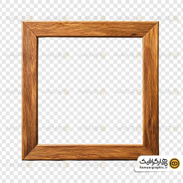 عکس با کیفیت قاب چوبی