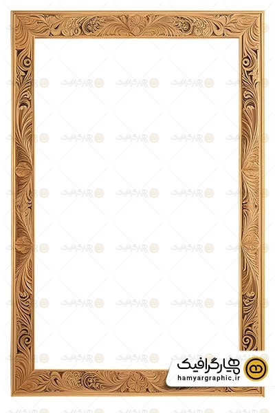 تصویر قاب چوبی