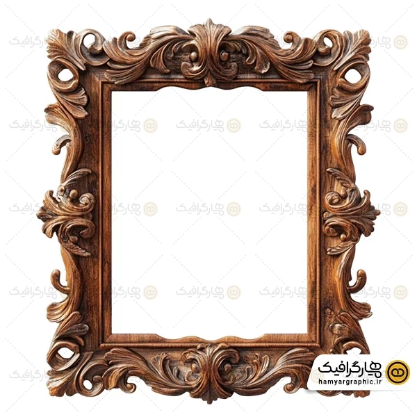 تصویر با کیفیت قاب چوبی