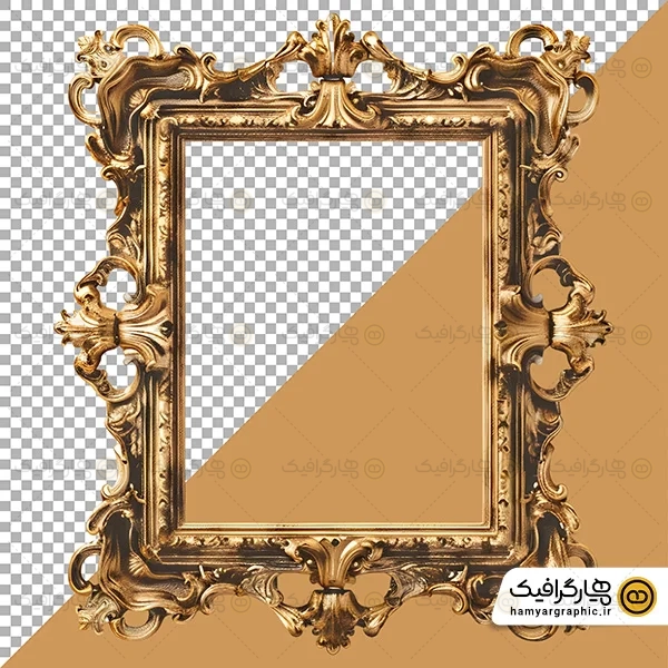 دانلود فریم چوبی PNG