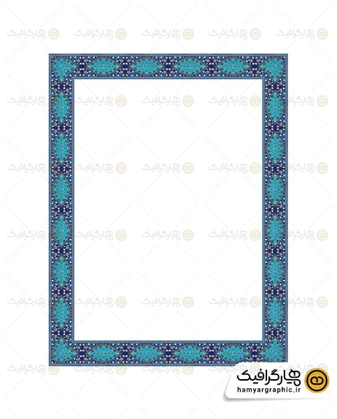 عکس قاب کاشی کاری