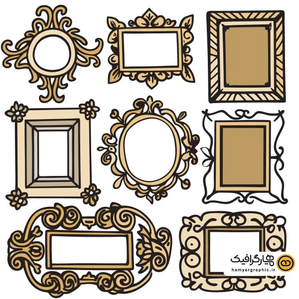 دانلود مجموعه قاب و حاشیه