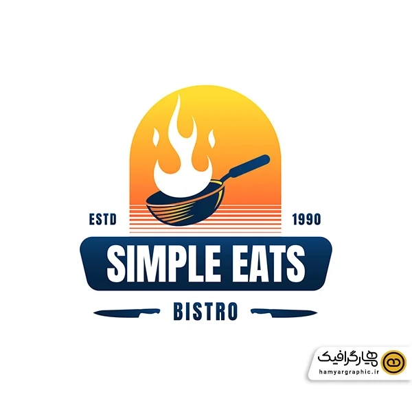 دانلود وکتور زیبا لوگو رستوران