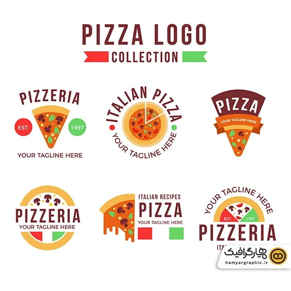 دانلود وکتور لوگو پیتزا
