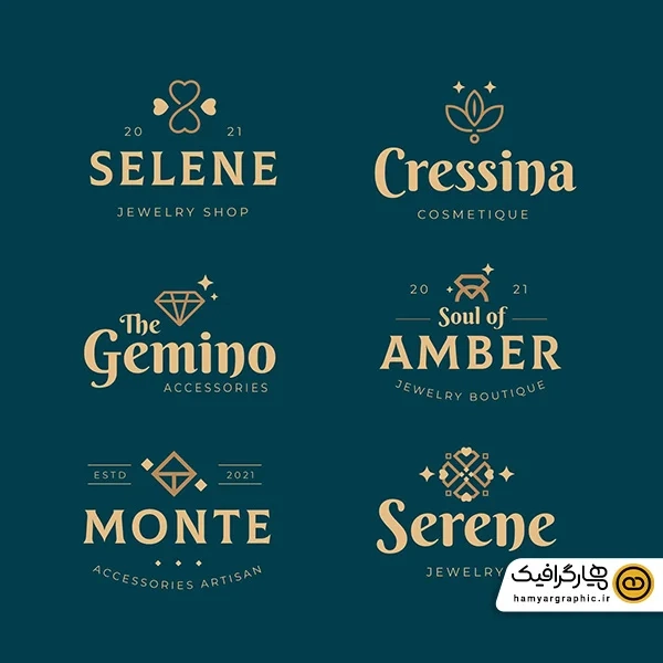 دانلود وکتور طلا و جواهر