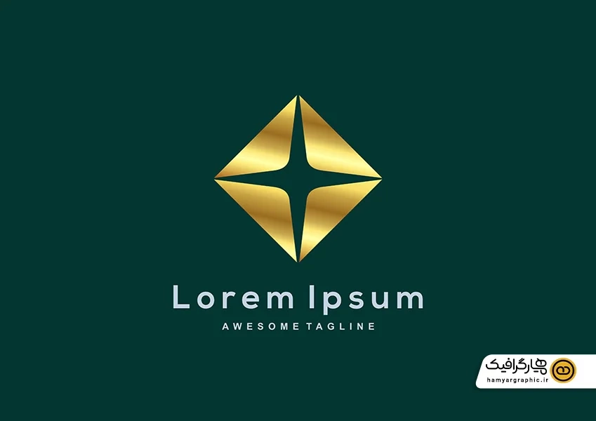 دانلود لوگو زیبا طلا فروشی