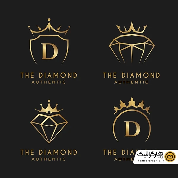 دانلود لوگو لایه باز برای طلا فروشی