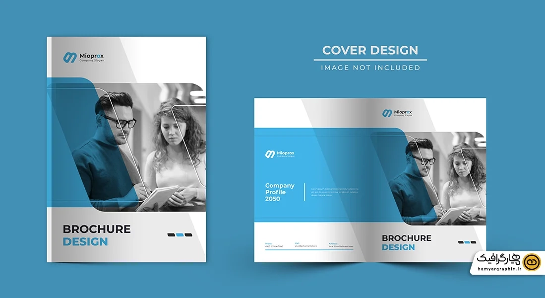 دانلود طرح لایه باز کاتالوگ