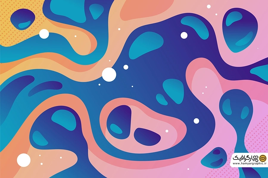 تصویر استوک پس‌زمینه رنگی فانتزی | بک گراند حرفه‌ای برای طراحی گرافیکی