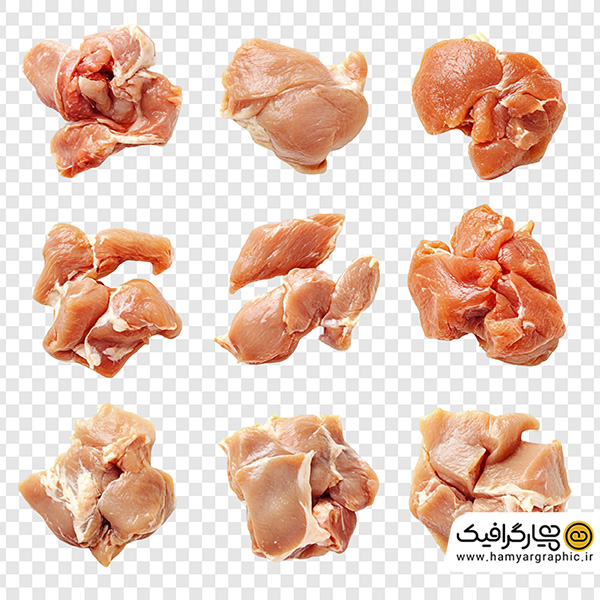 تصویر استوک با کیفیت گوشت مرغ تازه