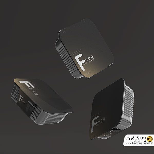 موکاپ بسته بندي غذا