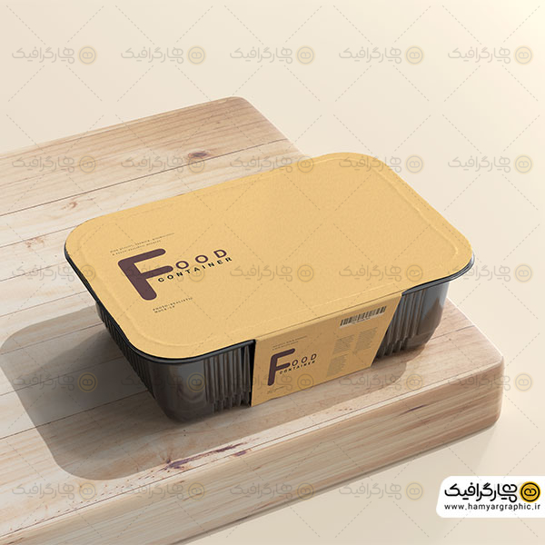 موکاپ بسته بندي غذا